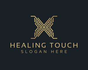 Luxury Premium Firm Letter X logo design