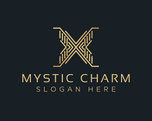 Luxury Premium Firm Letter X logo design