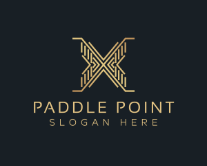 Luxury Premium Firm Letter X logo design