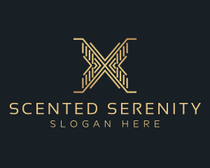 Luxury Premium Firm Letter X logo design