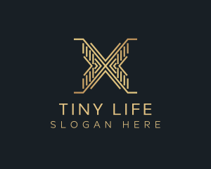 Luxury Premium Firm Letter X logo design