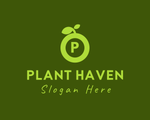 Organic Seedling Plant logo design