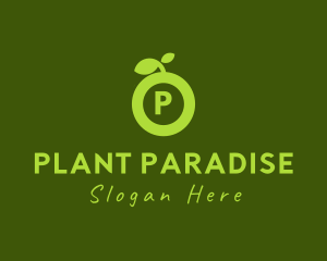 Organic Seedling Plant logo design