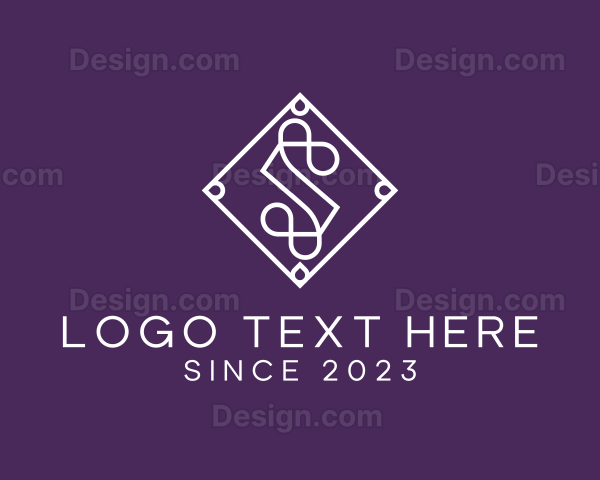 Ornate Classic Tile Logo