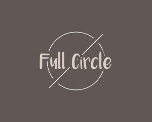 Brown Generic Circle logo design