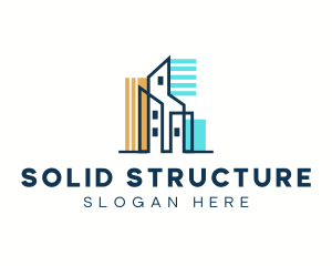 City Building Structure logo design