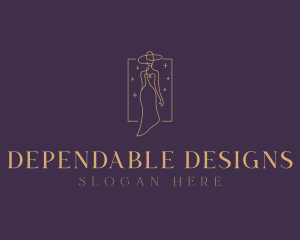 Boutique Fashion Designer logo design