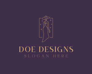 Boutique Fashion Designer logo design