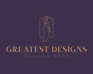 Boutique Fashion Designer logo design