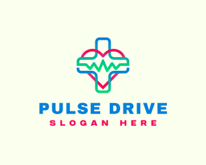 Medical Heart Cross logo