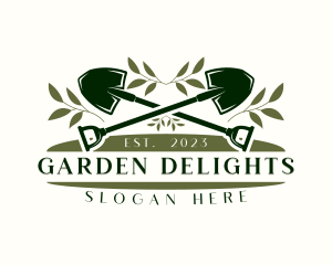 Shovel Garden Landscaping logo design