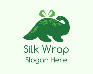 Dino Toy Present logo design