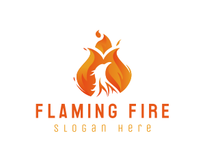 Phoenix Fire Heat logo design