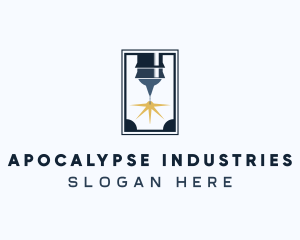 Industrial Laser Machine logo design