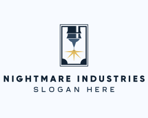 Industrial Laser Machine logo design