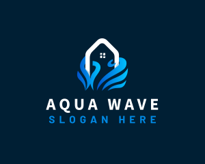 Wave Beach House logo design