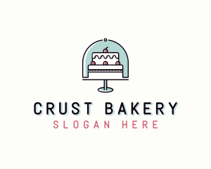 Cake Bakery Dessert logo design