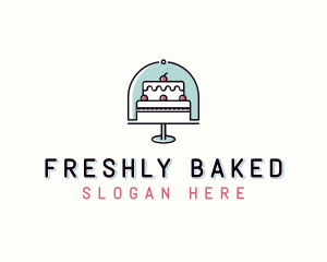 Cake Bakery Dessert logo design