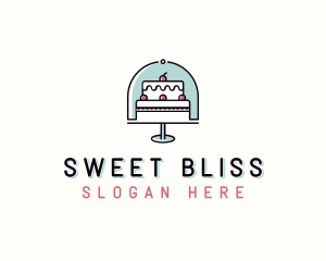 Cake Bakery Dessert logo design