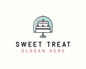 Cake Bakery Dessert logo design