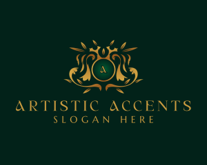 Luxury Royal Ornament logo design