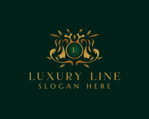 Luxury Royal Ornament logo design