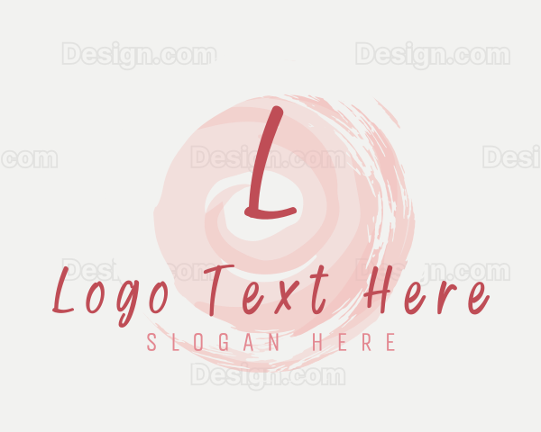 Feminine Watercolor Fashion Logo