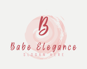 Feminine Watercolor Fashion logo design