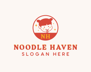 Ramen Girl Restaurant logo design