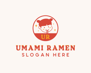 Ramen Girl Restaurant logo design