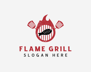 Hot Fish Grill logo