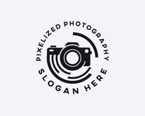 Digital Camera Lens logo design