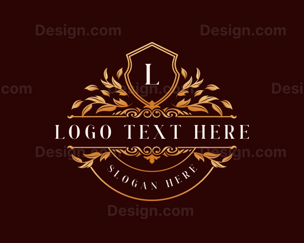 Luxury Botanical Leaf Logo