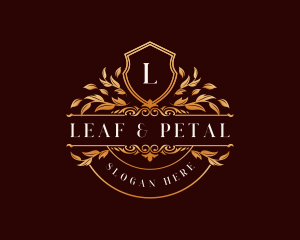Luxury Botanical Leaf logo