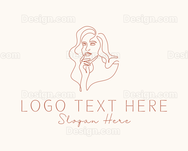 Beauty Woman Face Logo