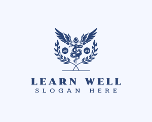 Pharmacy Clinic Wellness logo design