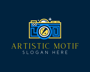 Artistic Multimedia Photography logo design