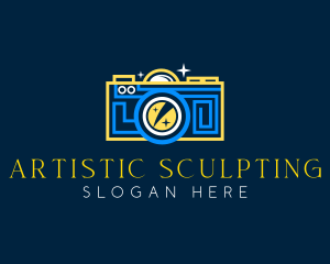 Artistic Multimedia Photography logo design