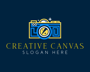Artistic Multimedia Photography logo design