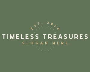 Hipster Boutique Brand logo