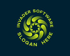 Spiral Cyber Software logo design