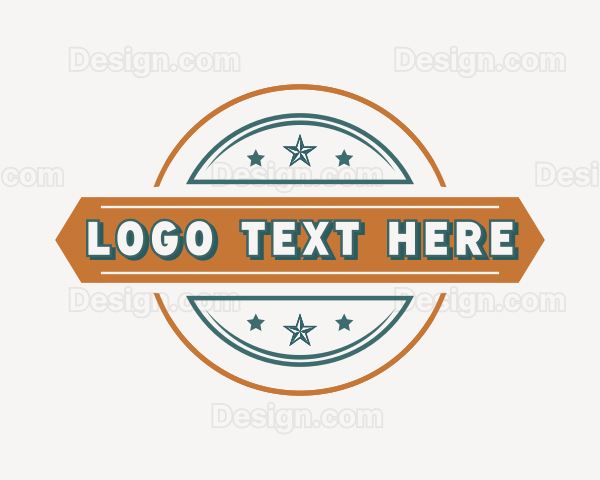 Retro Generic Star Logo