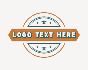 Retro Generic Star Logo