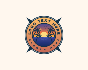 Summer Ocean Beach logo