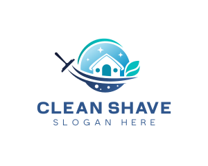 Cleaning Eco Disinfection logo design