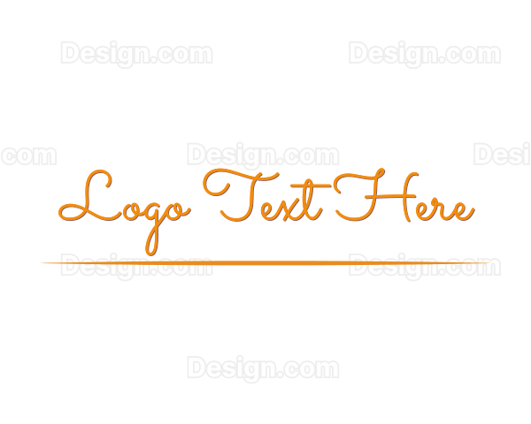 Gold Script Boutique Logo