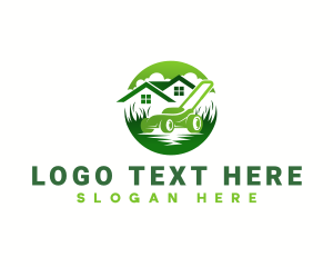 Lawn Mower Gardening logo