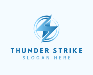 Thunder Bolt Express logo design