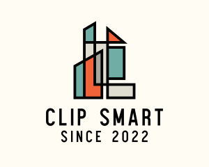 Stained Glass Building logo design