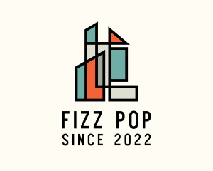 Stained Glass Building logo design